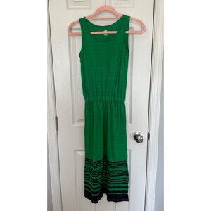 Old Navy Green Sleeveless Girls Maxi Length Dress Size Large